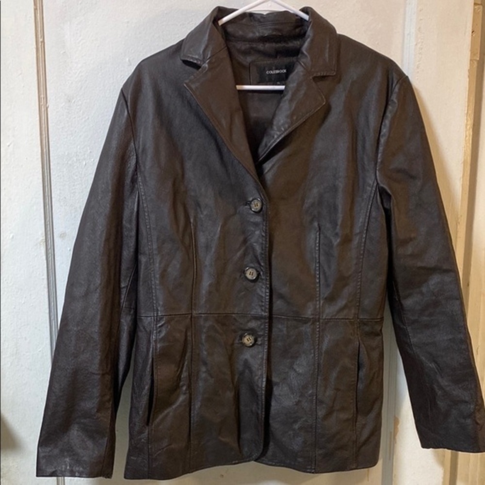 Colebrook Women's Black Leather Jacket